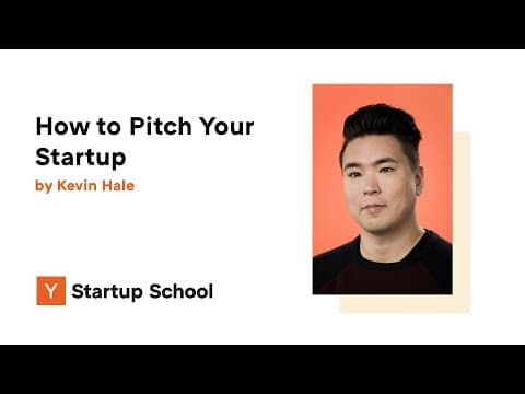 How to Pitch Your Startup